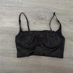 Urban Outfitters Black Crop Top